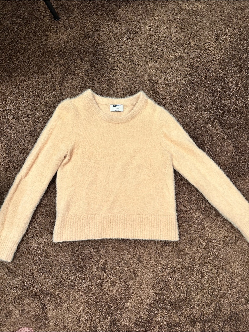 Old Navy Soft Peach Crewneck Sweater